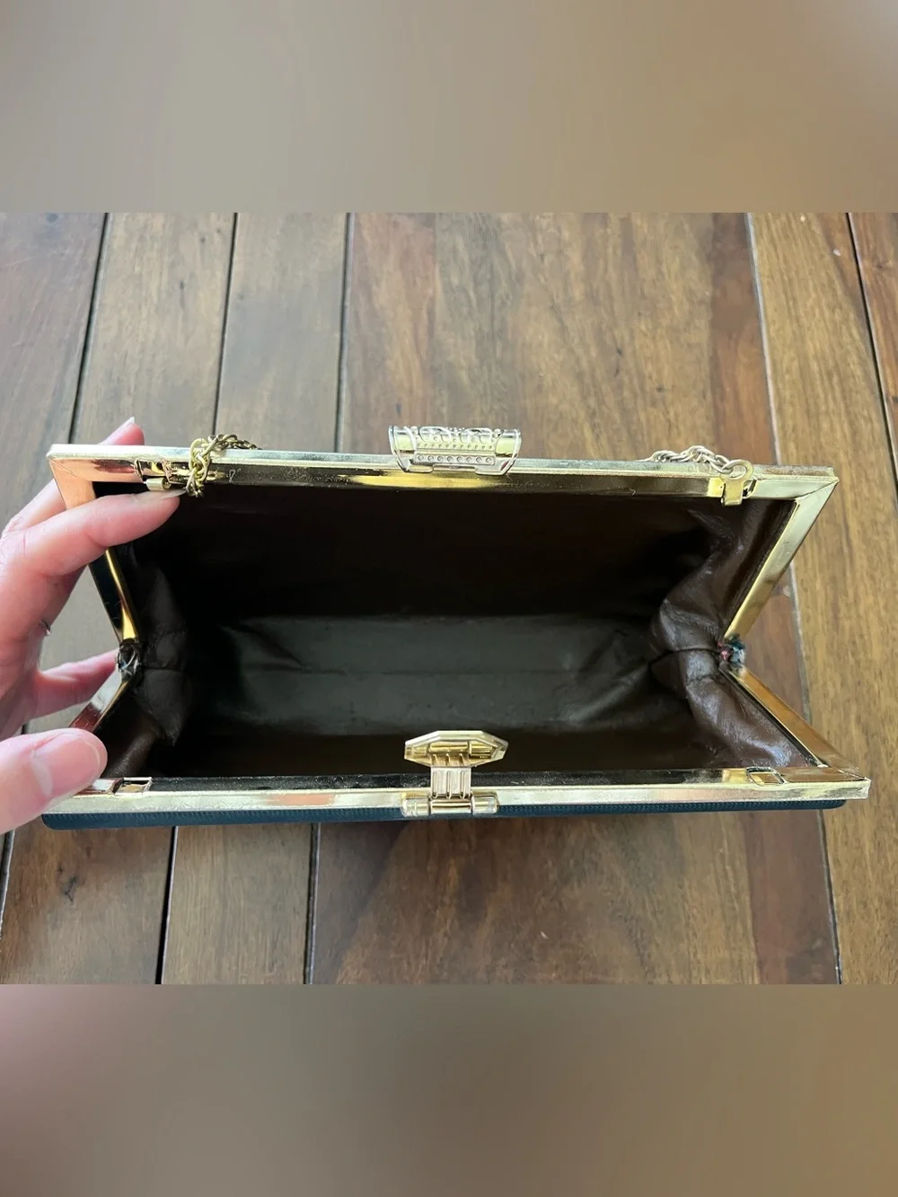 Evening Clutch with “Good Fortune” symbol